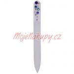 Luxusn� sklen�n� piln�k na nehty SWAROVSKI krystal